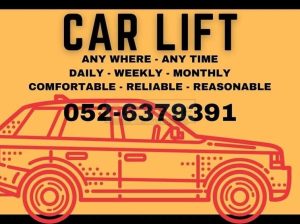Car Lift / Pick & Drop Service Available!
