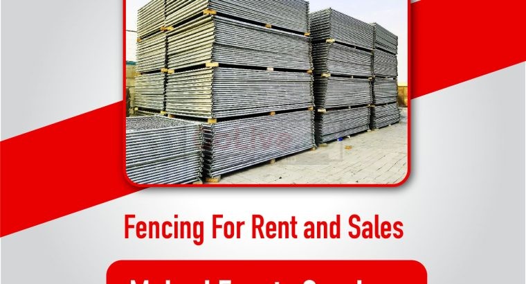 Temporary Fencing | Fencing Supplier in UAE | Heras Fencing in Dubai | Construction Fencing in UAE