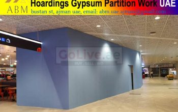 Gypsum Hoarding Works Company Sharjah Dubai