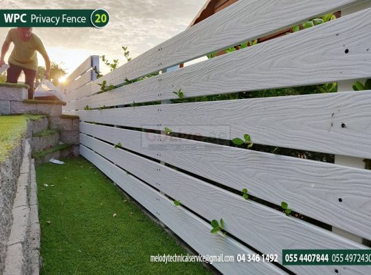 Privacy Wooden Fence | Garden Fence | Picket Fence in Dubai- Abu Dhabi