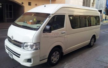 14, 30 seatable Toyota van available for rent