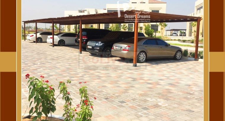 Car Parking Pergola Shades Uae | Car Parking Aluminum Pergola Uae.