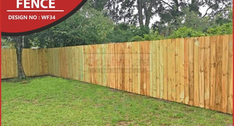 Natural Wood Fences Uae | Events Fence | Restaurant Fence | Car Privacy Fence.