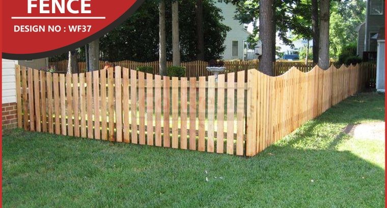 Natural Wood Fences Uae | Events Fence | Restaurant Fence | Car Privacy Fence.