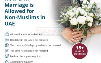 Civil marriage is allowed for non-Muslims in UAE