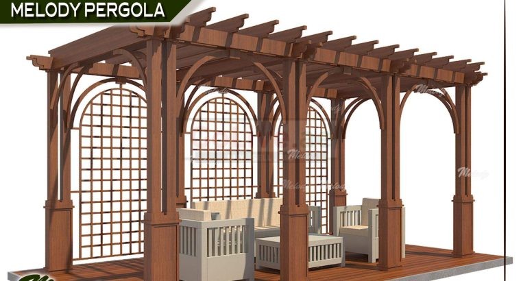 Pergola Suppliers | Wooden Pergola | Garden pergola in Abu Dhabi