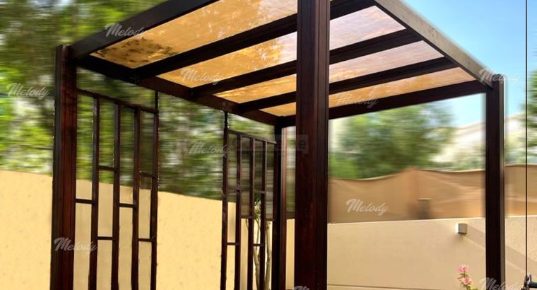 Pergola Suppliers | Wooden Pergola | Garden pergola in Abu Dhabi