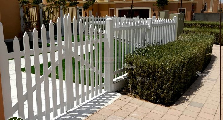 Garden Fencing in Dubai | Wooden Fence Suppliers | Picket Fence in UAE