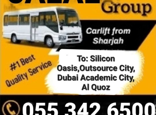 Direct Pick and Drop Sharjah to Silicon Oasis, Al Quoz