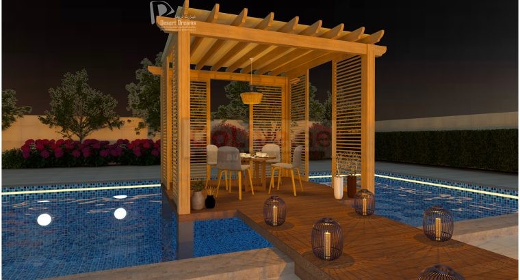 Call or Whatsapp for Wooden Pergola Works in Uae