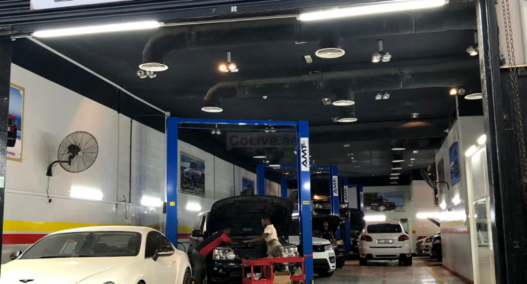 Land Rover best services center in Dubai