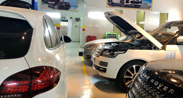 Range Rover professional services in Sharjah