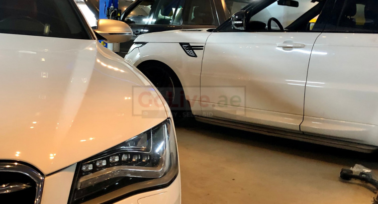 Range Rover services center Al Garhoud