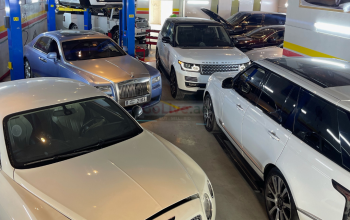 Rolls Royce and Range Rover services center in Dubai