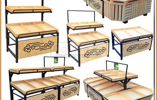 Bakery Wooden rack Suppliers in Dubai | Wooden Display Stand in UAE
