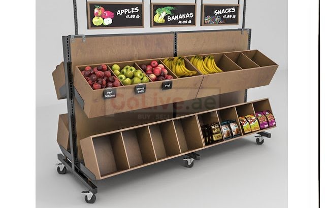 Bakery Wooden rack Suppliers in Dubai | Wooden Display Stand in UAE
