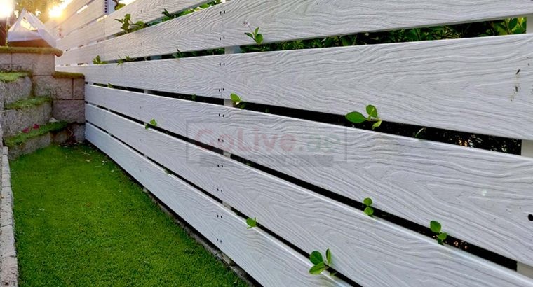 Garden Fencing in Dubai | Wooden Fence Suppliers | Picket Fence in UAE
