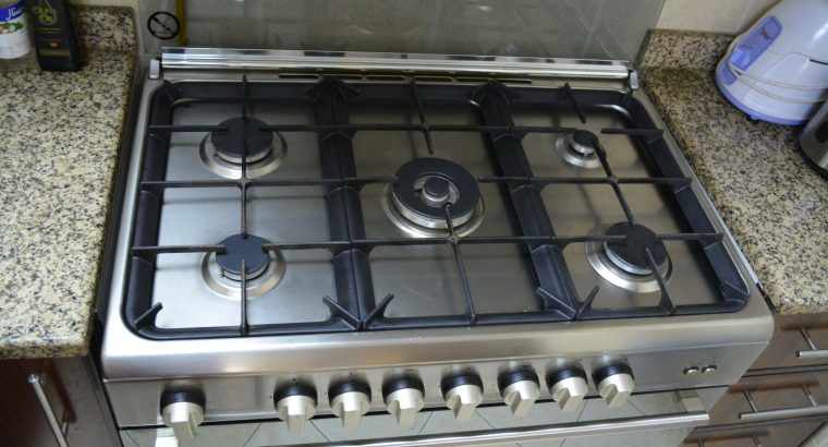 Bompani Gas Cooker 5 Burners With Oven and Grill