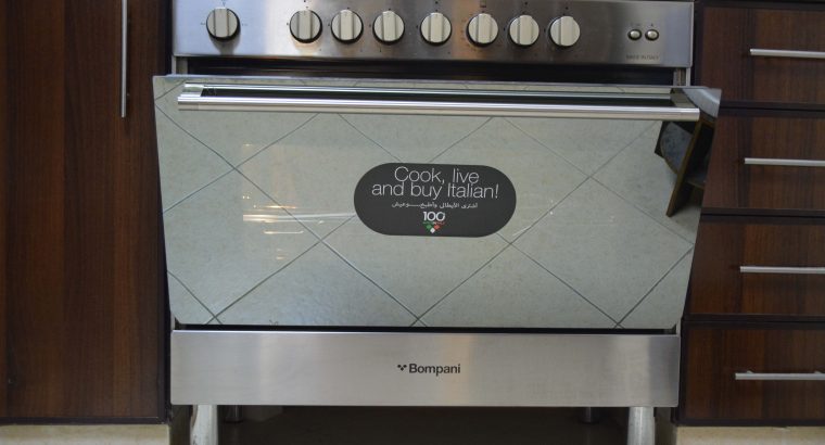 Bompani Gas Cooker 5 Burners With Oven and Grill
