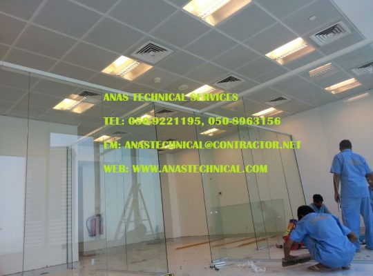 GLASS WORK SHOP IN DUBAI