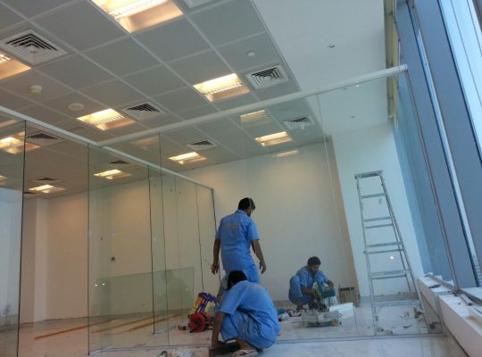 GLASS WORK SHOP IN DUBAI