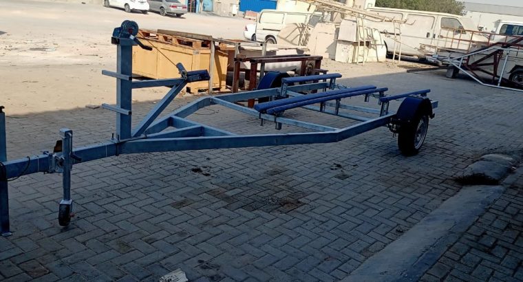 13 Feet Galvanized Boat Jet Ski Trailer
