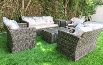 7 Seater Outdoor Sofa Set With Storage Box