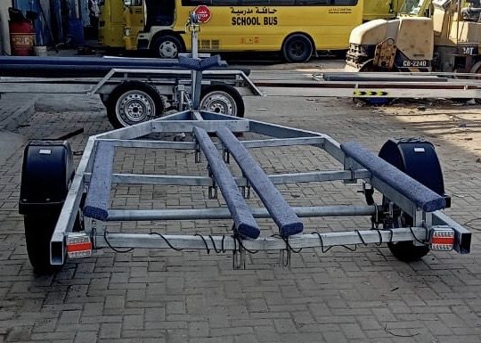 13 Feet Galvanized Boat Jet Ski Trailer