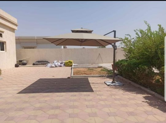 Aluminum frame outdoor 3×3 umbrella