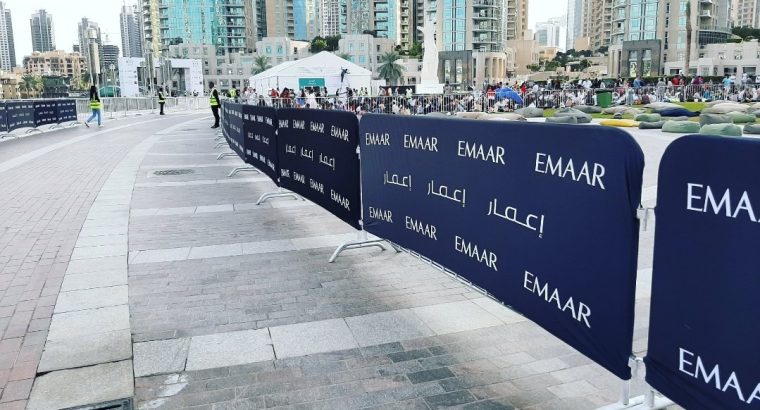 Hire Police Barriers on Rent For Your Events in UAE