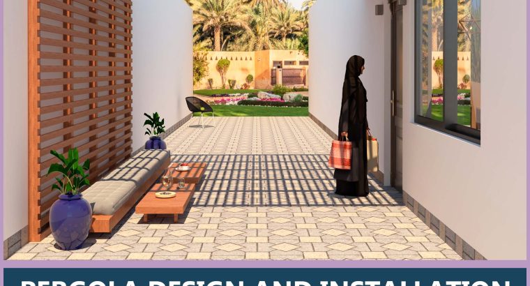 Best price Wooden Pergola in Dubai