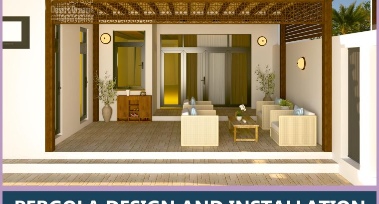 Best price Wooden Pergola in Dubai
