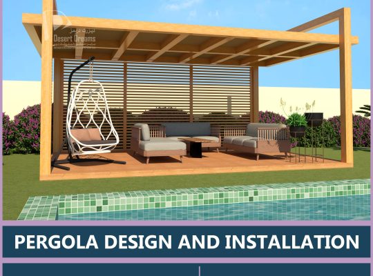 Best price Wooden Pergola in Dubai