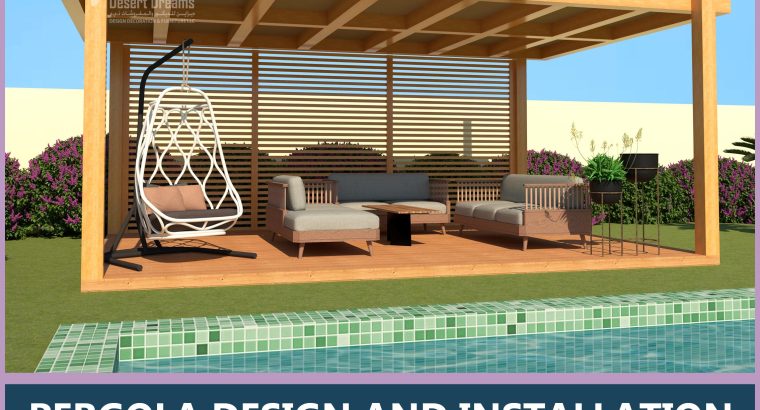 Best price Wooden Pergola in Dubai