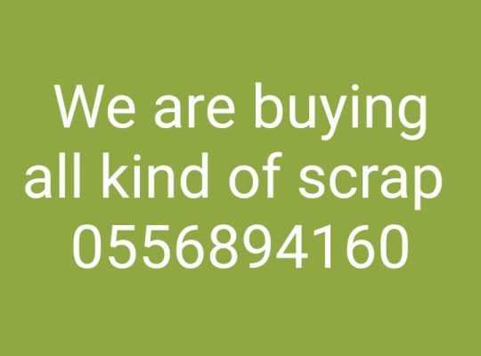 Scrap buyer in downtown dubai