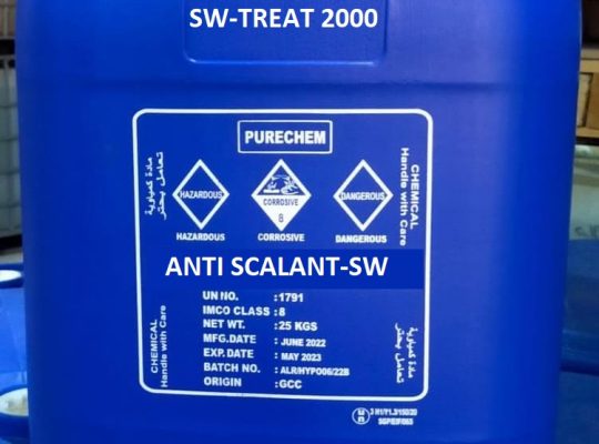 Water treatment Chemicals ( RO Anti Scalant Chemicals )