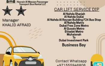 CAR LIFT Al Nahda Al Qusais Muhaisnah To DIP Dubai Investment Park