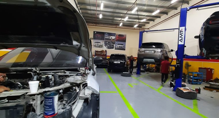 Range Rover And German Car Repair in Sharjah