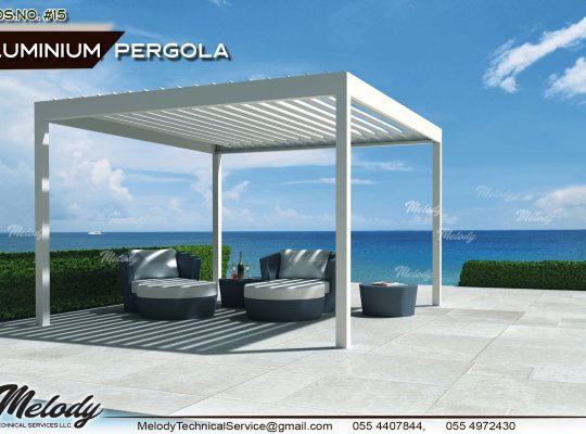 Aluminium Pergola in Dubai | Aluminium Pergola in Abu Dhabi | Aluminium Pergola Manufactures in UAE