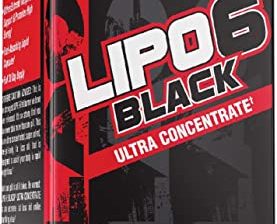 Nutrex Research Lipo-6 Black Ultra Concentrate | Thermogenic Energizing Fat Burner Supplement, Increase Weight Loss, Energy & Inte