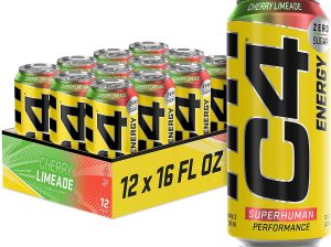 Cellucor C4 Sugar Free Energy Drink (Cherry Limeade, 16oz ) – Pack of 12