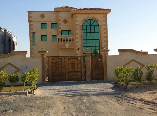 5 BED ROOM VILLA 5000 SQ/FT LAND FOR SALE ( BRAND NEW VILLA FOR SALE IN AJMAN )