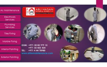 Ac Repair,Plumbing Services,Electrical,Carpentry,Masonry,Wall Painting ,Tiles Fixing,Marble Fixing