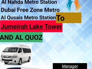 Car Lift Al Nahda Al Qusais to JLT And Al Quoz