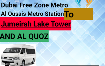 Car Lift Al Nahda Al Qusais to JLT And Al Quoz