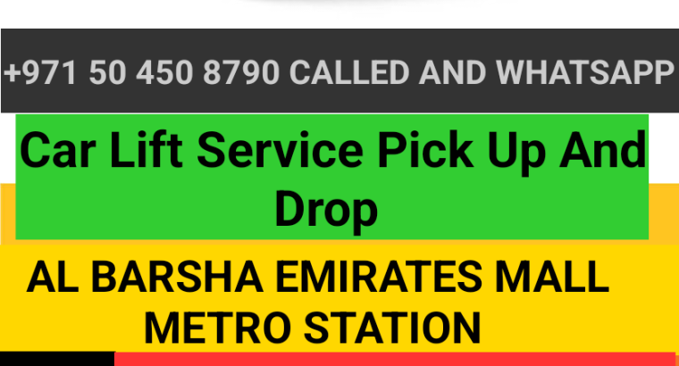 Car Lift Al Nahda Al Qusais to JLT And Al Quoz