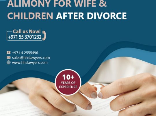 Alimony of wife in the UAE