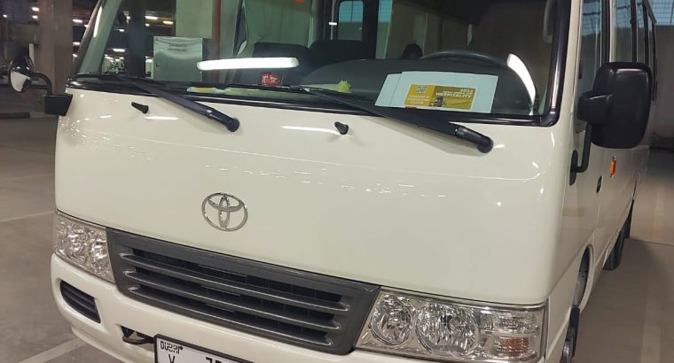 14, 30 seatable Toyota van available for carlift