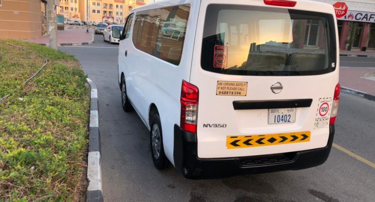 NISSAN URVAN NV350 VAN 2015 FOR SALE CALL 050 2134666