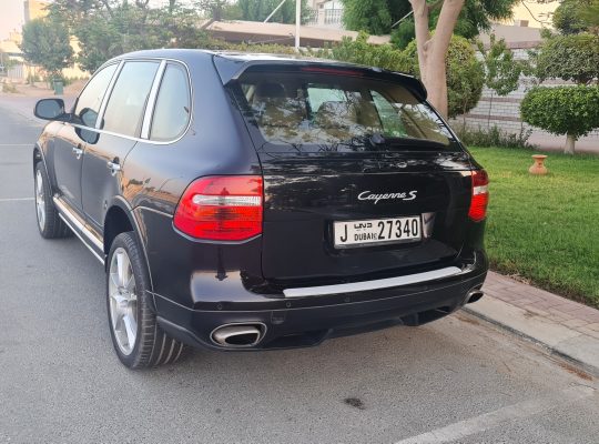 PORSCHE CAYENNE S 2009 GCC V8 SINGLE OWNER ACCIDENT FREE